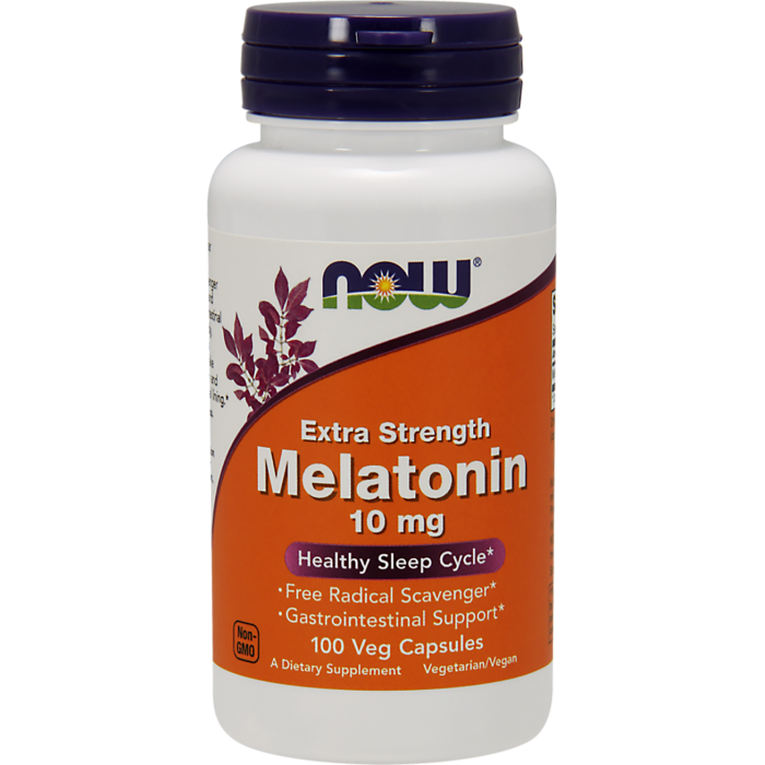 NOW Foods Melatonin 10 mg / 100 капсули